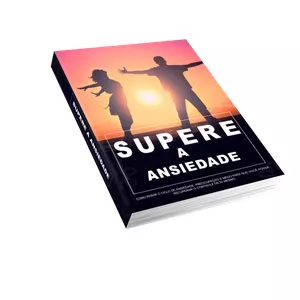 Imagem de capa para o Ebook Ebook Superando Ansiedade 