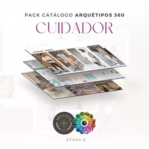 Imagem de capa para o Curso online PACK CATÁLOGO ARQUETÍPICO DIGITAL - CUIDADOR