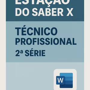 Imagem de capa para o Curso online Apostila Editável – Unidade 2ª | ESTAÇÃO DO SABER X (Técnico Profissional) | 2º Ano Integral (7h) | Ensino Médio | Itinerário: Integrado Transdisciplinar