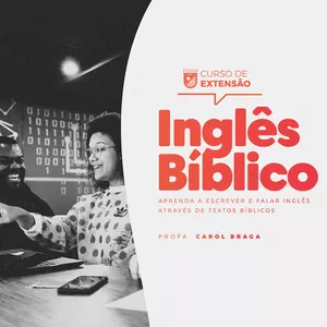 Imagem de capa para o Curso online Inglês Básico Bíblico - Nível 1