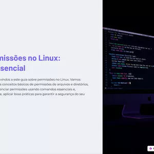 Imagem de capa para o Ebook Permissões no prompt do Linux
