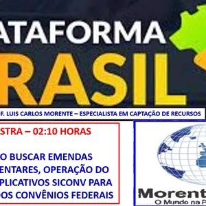 Imagem de capa para o Curso online EMENDAS PARLAMENTARES, CAUC E APLICATIVOS DE GESTÃO