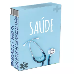 Imagem de capa para o Curso online saúde, 87 INFOPRODUTOS PLR EM PORTUGUÊS DO NICHO DE SAÚDE 