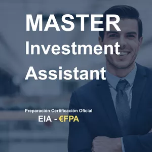 Imagen de portada para Curso online MASTER en asistente de inversiones | Preparación Certificación Oficial EIA - EFPA