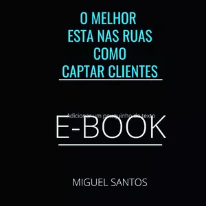 Imagem de capa para o Ebook CAPTAR CLIENTES 