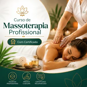 Imagem do curso CURSO DE MASSOTERAPIA PROFISSIONAL COM CERTIFICADO