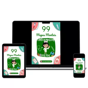 Imagem de capa para o Curso online 99 Mapas Mentais para Enfermagem