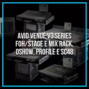 Imagem de capa para o Curso online Avid Venue V3 Series