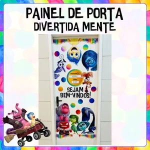 Imagem de capa para o Ebook Painel de porta Divertidamente