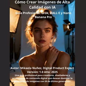 Imagen de portada para Ebook Cómo Crear Imágenes de Alta Calidad con IA – Guía Profesional 2025