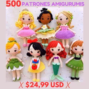 Imagen de portada para Ebook EBook 500 Patrones Amigurumis Y Otros🧸🌷🌻