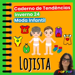 Imagem de capa para o Curso online Caderno de Tendências Inverno 24 para Lojistas de Moda Infantil