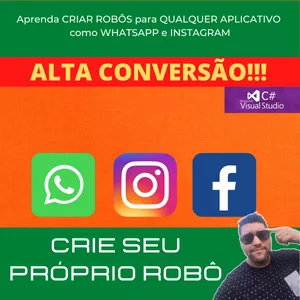 Imagem do curso Aprenda Automatizar Aplicativos com C#