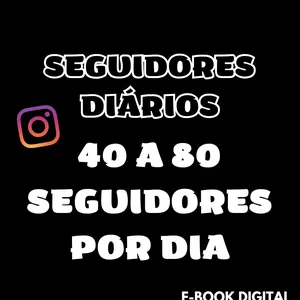 Imagem de capa para o Ebook Seguidores Diários