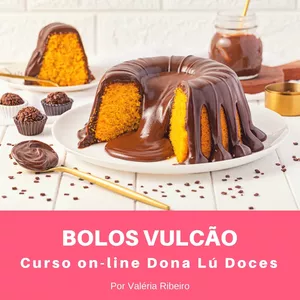 Imagem do curso Curso On-line de Bolos Vulcão da Dona Lú Doces