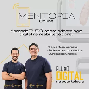 Imagem de capa para o Evento online Mentoria de Fluxo Digital na Odontologia