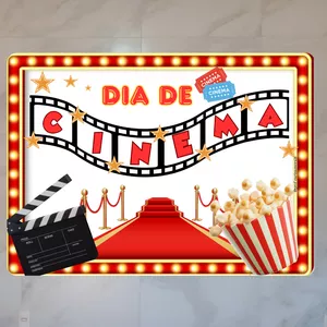 Imagem de capa para o Ebook Semana das crianças  - dia de cinema