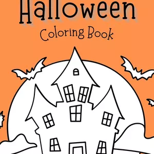 Cover image for Ebook Halloween Coloring Book