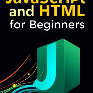 Imagem de capa para o Ebook JavaScript e HTML para iniciantes