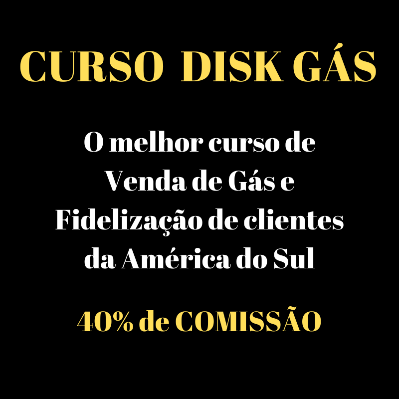 Imagem de Curso Disk Gás  criado por ALEXANDRE MONTEIRO na hotmart