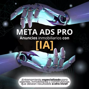Imagen de portada para Curso online META ADS PRO Anuncios Inmobiliarios con [IA]