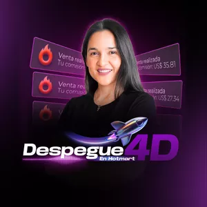 Imagen de portada para Curso online Taller En Vivo Despegue 4D - by Yessenia Gallardo