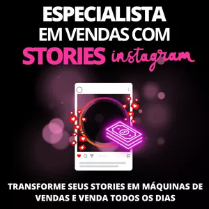 Imagem de capa para o Curso online Especialista em vendas com  Stories
