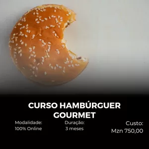 Imagem de Curso Hamburguer Gourmet criado por Tebnex na hotmart
