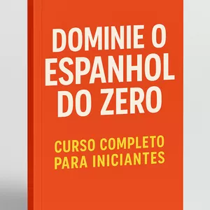 Imagem de capa para o Curso online CURSO DE ESPANHOL PARA INICIANTES