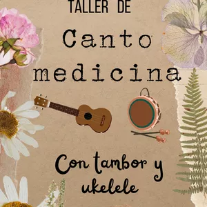 Imagen de portada para Curso online Canto Medicina con tambor y ukelele