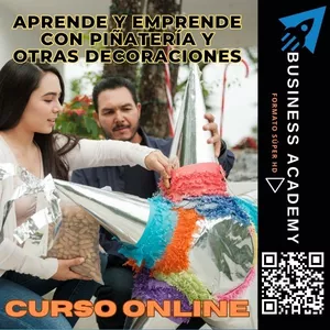 Imagen de portada para Curso online Aprende Y Emprende Con Piñatería Y Otras Decoraciones