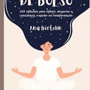 Imagem de capa para o Ebook Terapia de Bolso: 365 reflexões para refletir, despertar a consciência, e ajudar na transformação