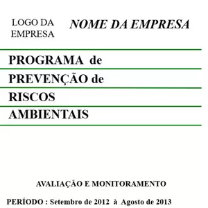 Imagem de capa para o Curso online Modelo de P.P.R.A - PROGRAMA DE PREVENÇÃO DE RISCOS AMBIENTAIS 