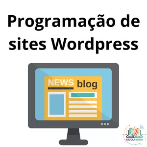 Imagem de capa para o Curso online Programação de sites Wordpress