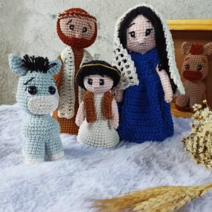 Imagem de capa para o Ebook SAGRADA FAMÍLIA TUTUBI EM AMIGURUMI 