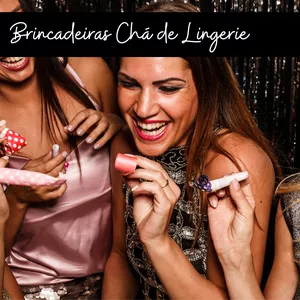 Imagem de capa para o Ebook Brincadeiras para Chá de Lingerie