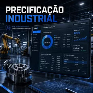 Imagem do curso Dashboard de Precificação Industrial | Calcule o Preço Certo e Aumente sua Margem de Lucro