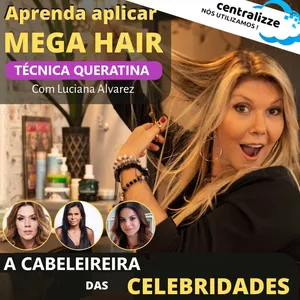 Imagem de capa para o Curso online Curso Mega Hair - Queratina