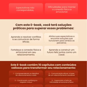 Imagem de capa para o Ebook Das brigas a um casamento feliz