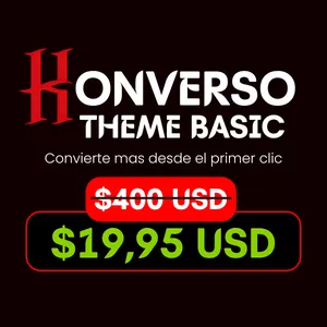 Imagen de portada para Curso online TEMA KONVERSO™: PARA DROPSHIPPING