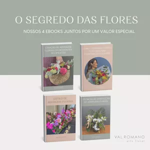 Imagem de capa para o Ebook Segredos das Flores – Coleção Especial
