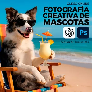Imagen de portada para Curso online Fotografía creativa para mascotas 