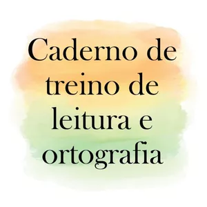 Imagem de capa para o Ebook Caderno de treino de leitura e ortografia