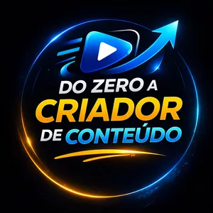 Imagem de capa para o Curso online DO ZERO A CRIADOR DE CONTEÚDO - Sem medo de postar: o passo a passo para começar nas redes sociais mesmo sem experiência