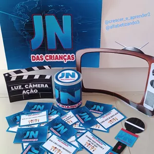 Imagem de capa para o Ebook Jornal Nacional das Crianças 