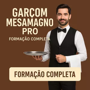 Imagem do curso Garçom MesaMagno Pro – Formação Completa 