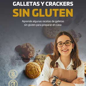 Imagen de portada para Ebook 20 Recetas de Galletas Sin Gluten