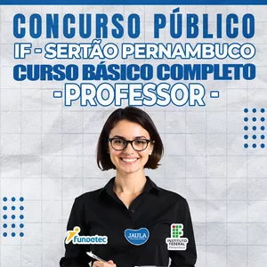 Imagem de capa para o Curso online PROFESSOR - IF SERTÃO (FUNDATEC) - PERNAMBUCO