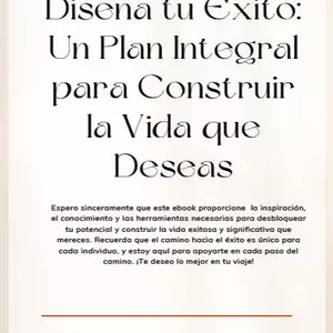 Imagen de portada para Ebook Ebook Diseña tu éxito