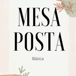 Imagem de capa para o Ebook MESA POSTA BÁSICA